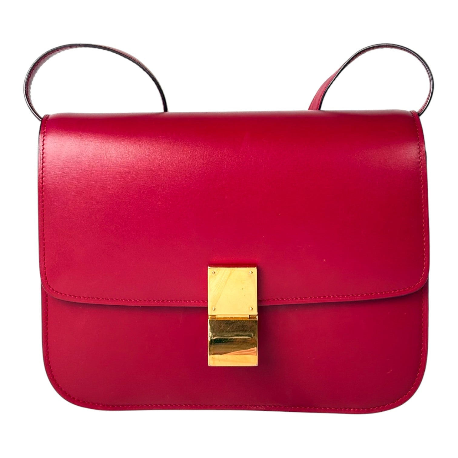Celine Classic Red Box Classic Bag