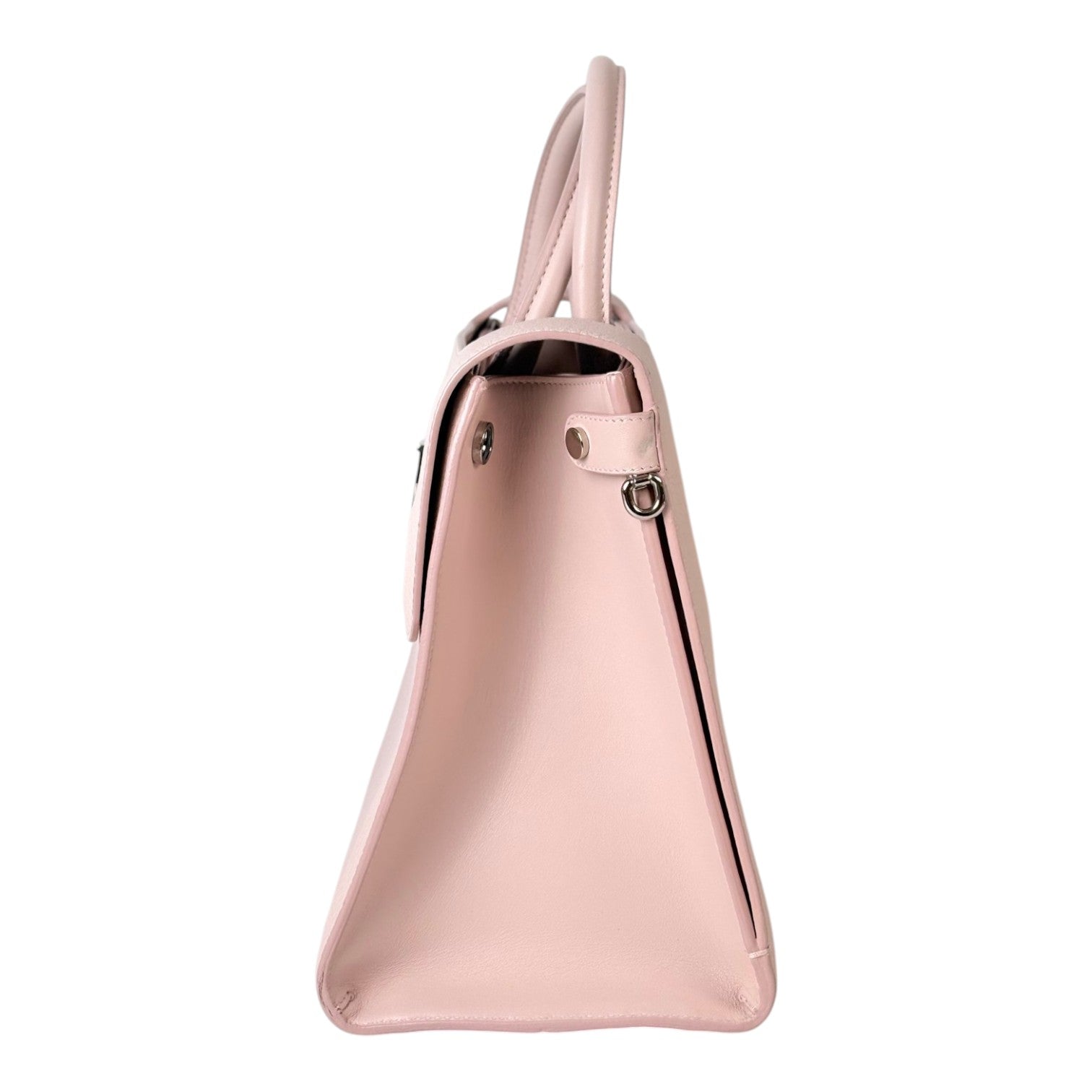Dior Pink Diorever Top Handle Bag with Strap