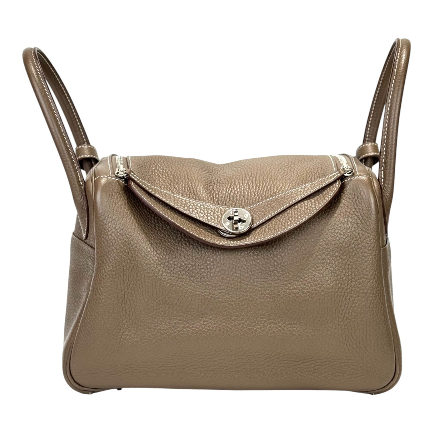 Hermes Lindy 30cm Bag Etoupe Togo