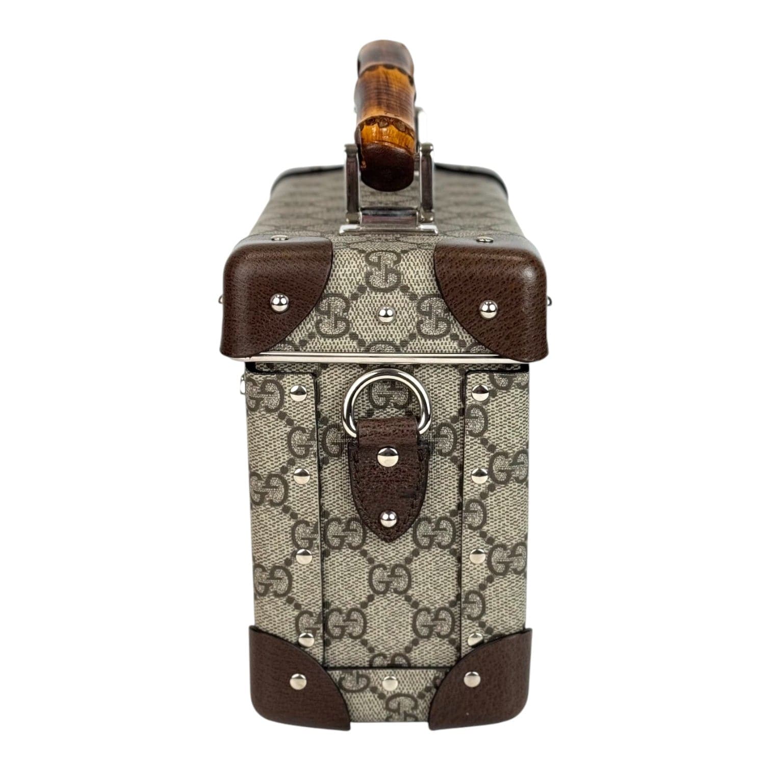 Gucci Bamboo Trotter GG Beauty Case Bag