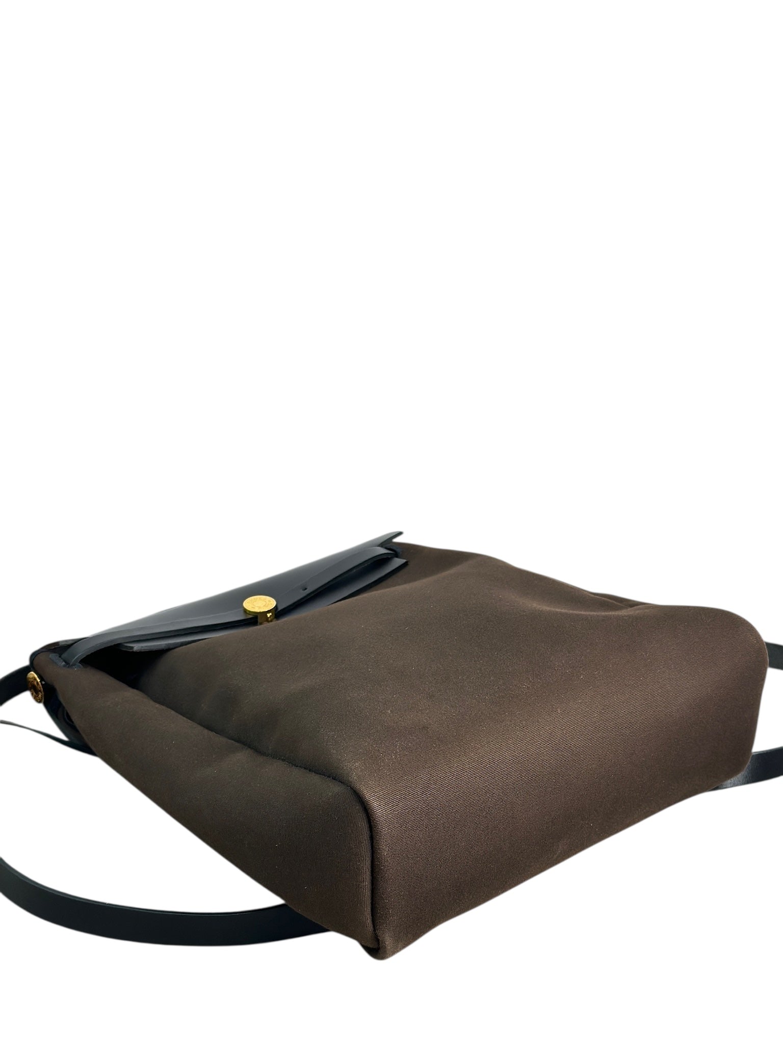 Hermes Chocolate Herbag Backpack Bag