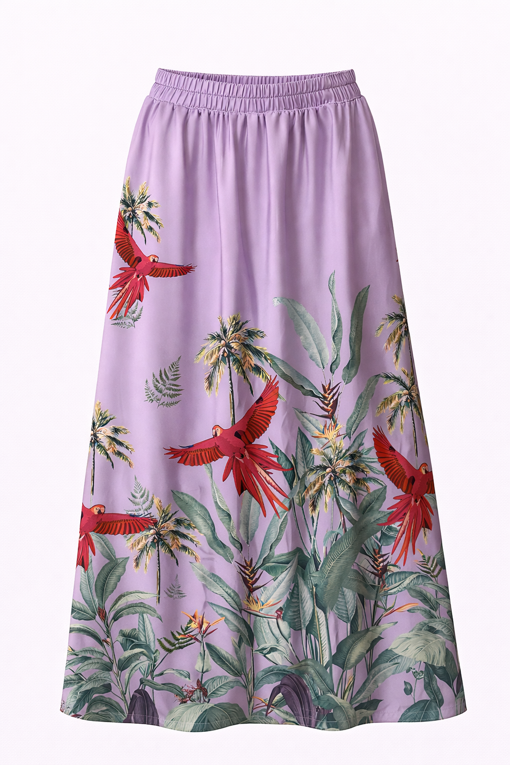 Skirt Arty Parrots Purple MCL00292