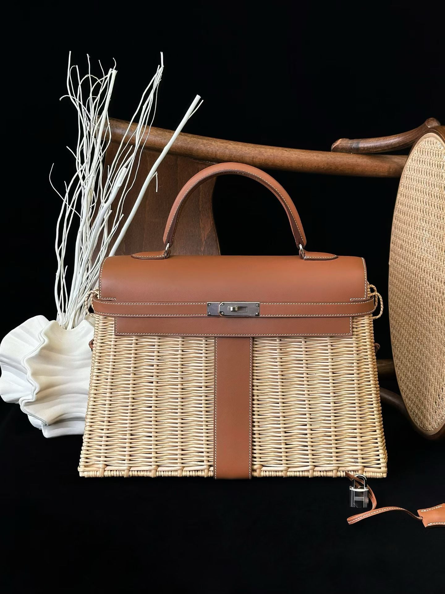 HERMES PICNIC KELLY 35 GOLD PHW AVCSH2027