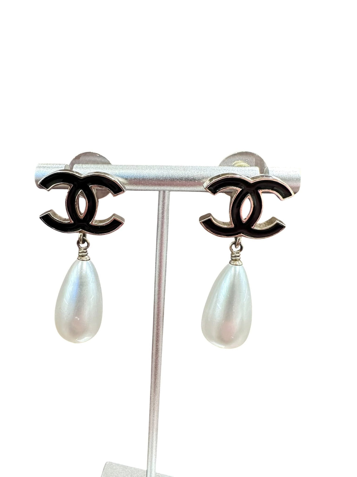 Chanel CC with Pearl Drops