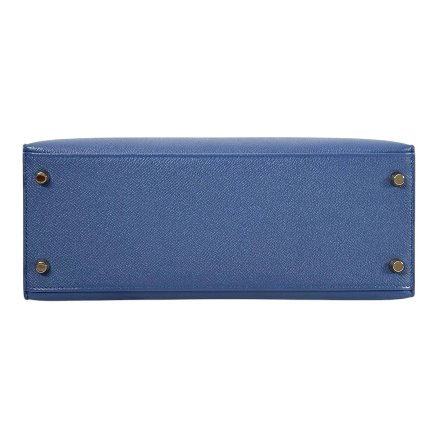 Hermes Blue Kelly 28cm in Epsom with GHW