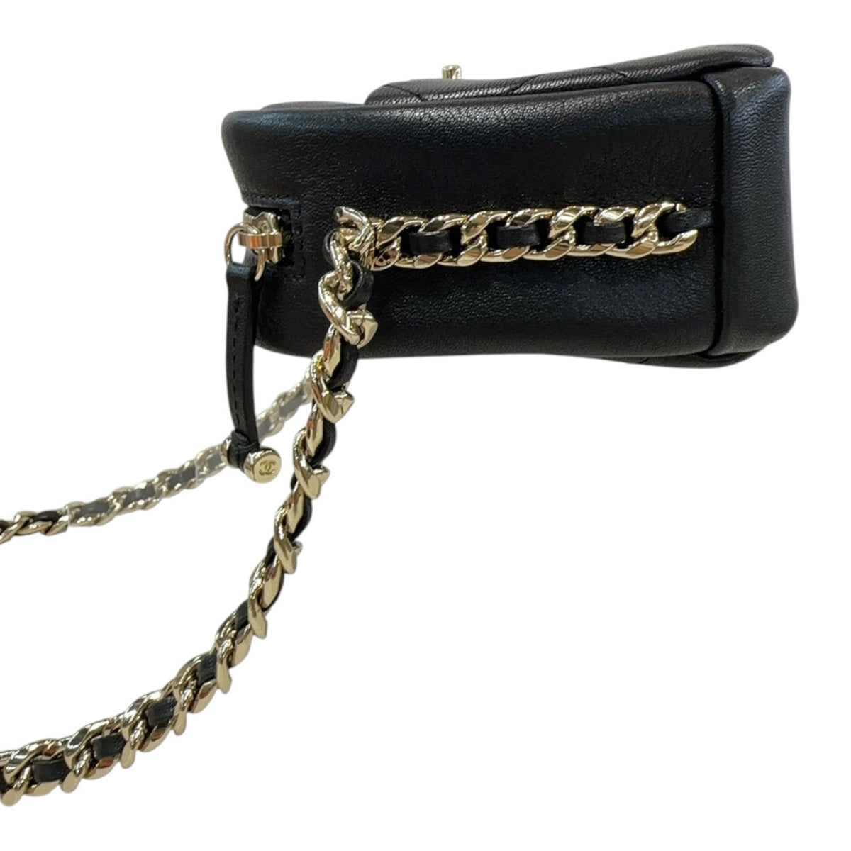 Chanel Black Calfskin Camera Bag - Full Set