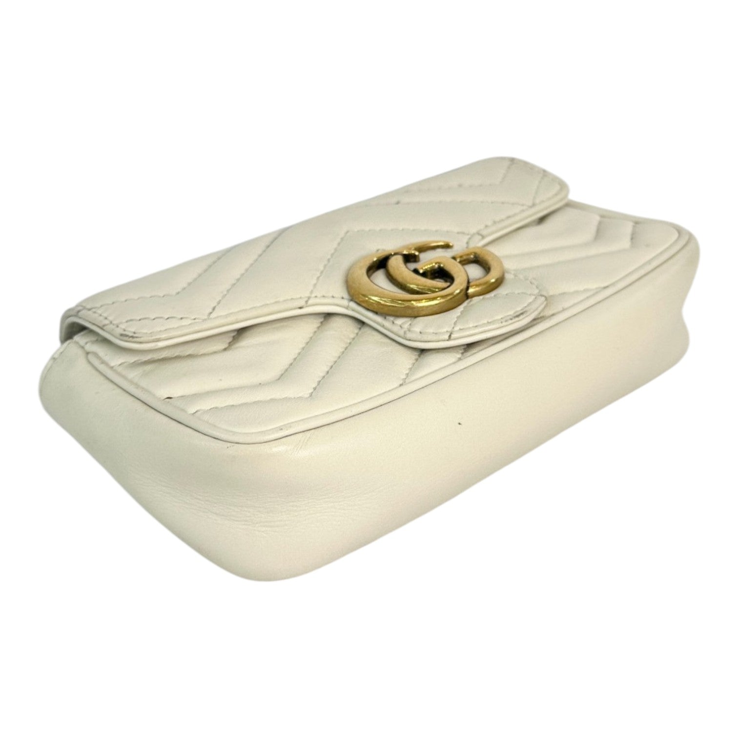 Gucci Mini White Marmont Bag