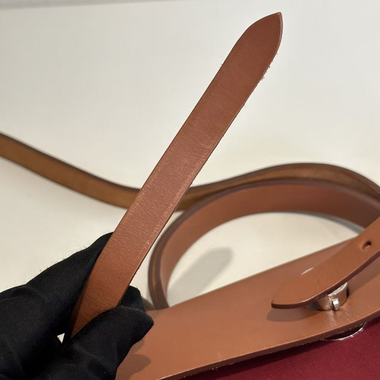 Hermès Herbag 31 Two-Tone Convertible Bag - Burgundy & Tan
