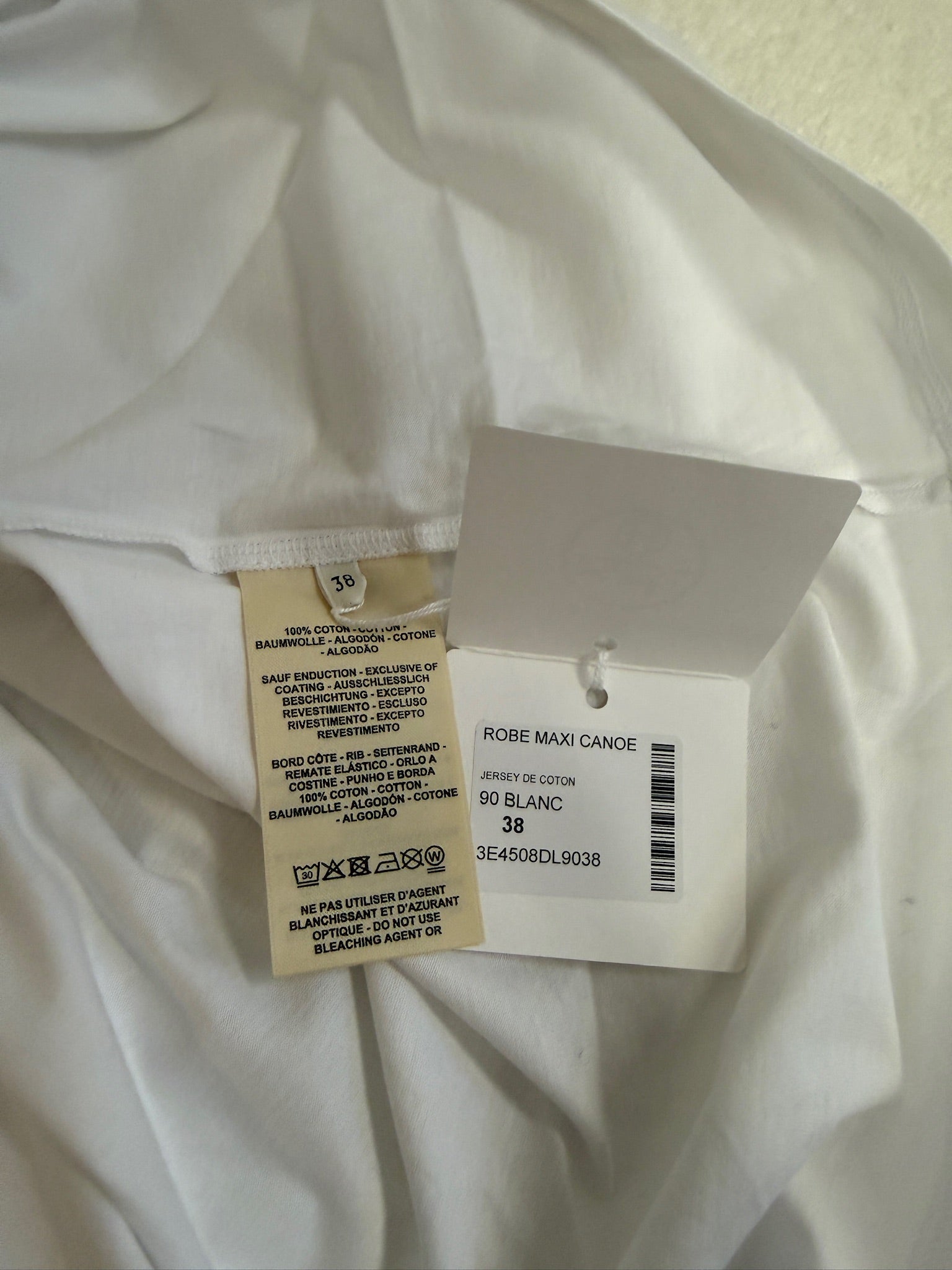 Hermès Canoe T-Shirt Dress - White