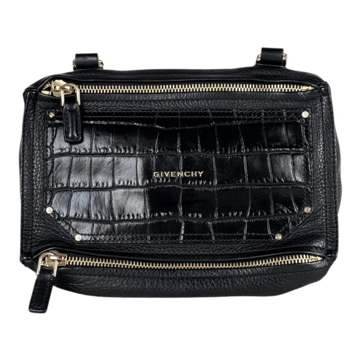 Givenchy Black Pandora Embossed Bag