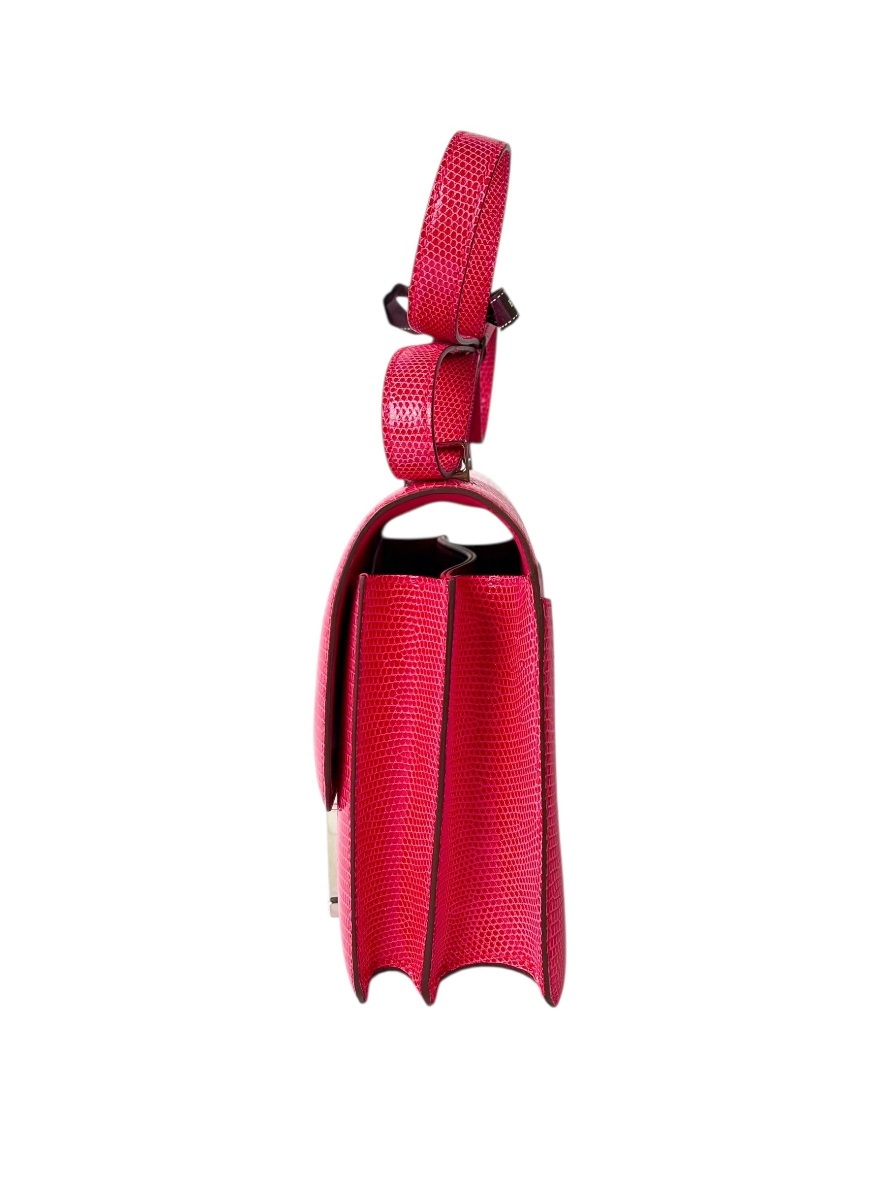 Hermes Constance 24 Bag in Rose Extreme