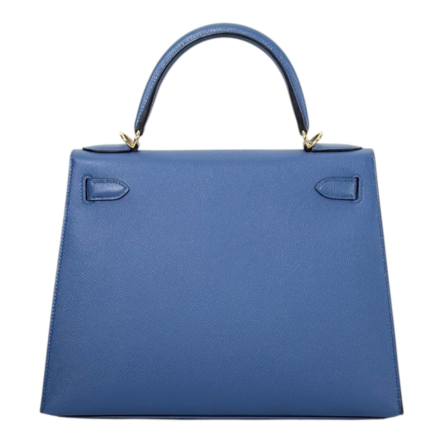 Hermes Blue Kelly 28cm in Epsom with GHW
