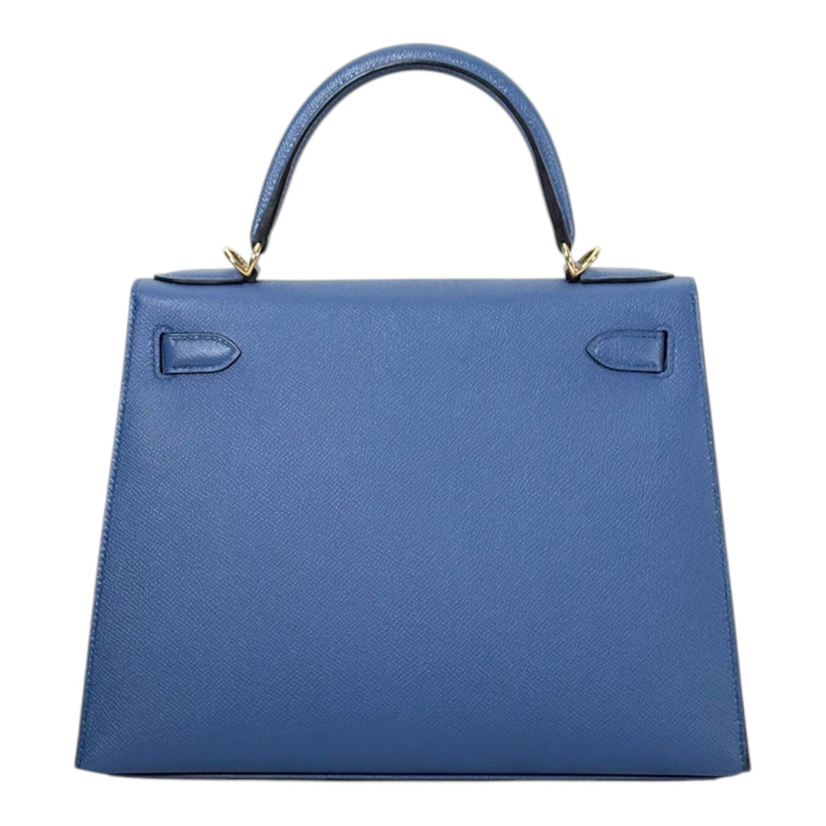 Hermes Kelly 28cm in Blue Epsom Bag with GHW