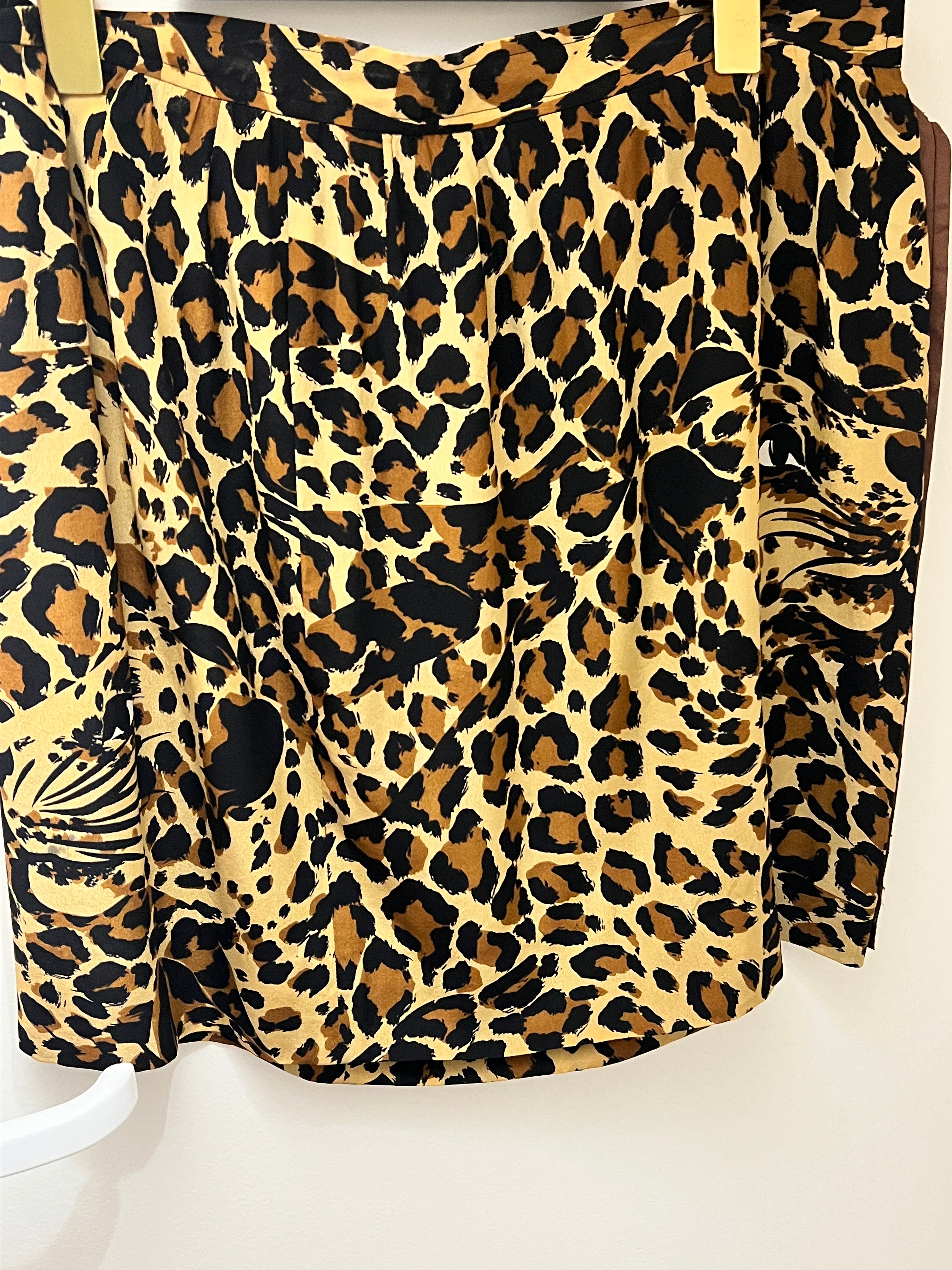 YSL leopard skirt AKC1155