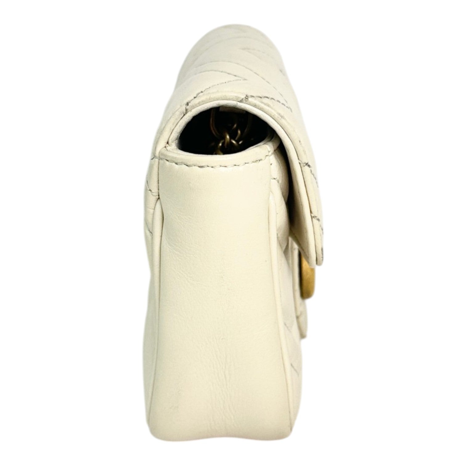 Gucci Mini White Marmont Bag