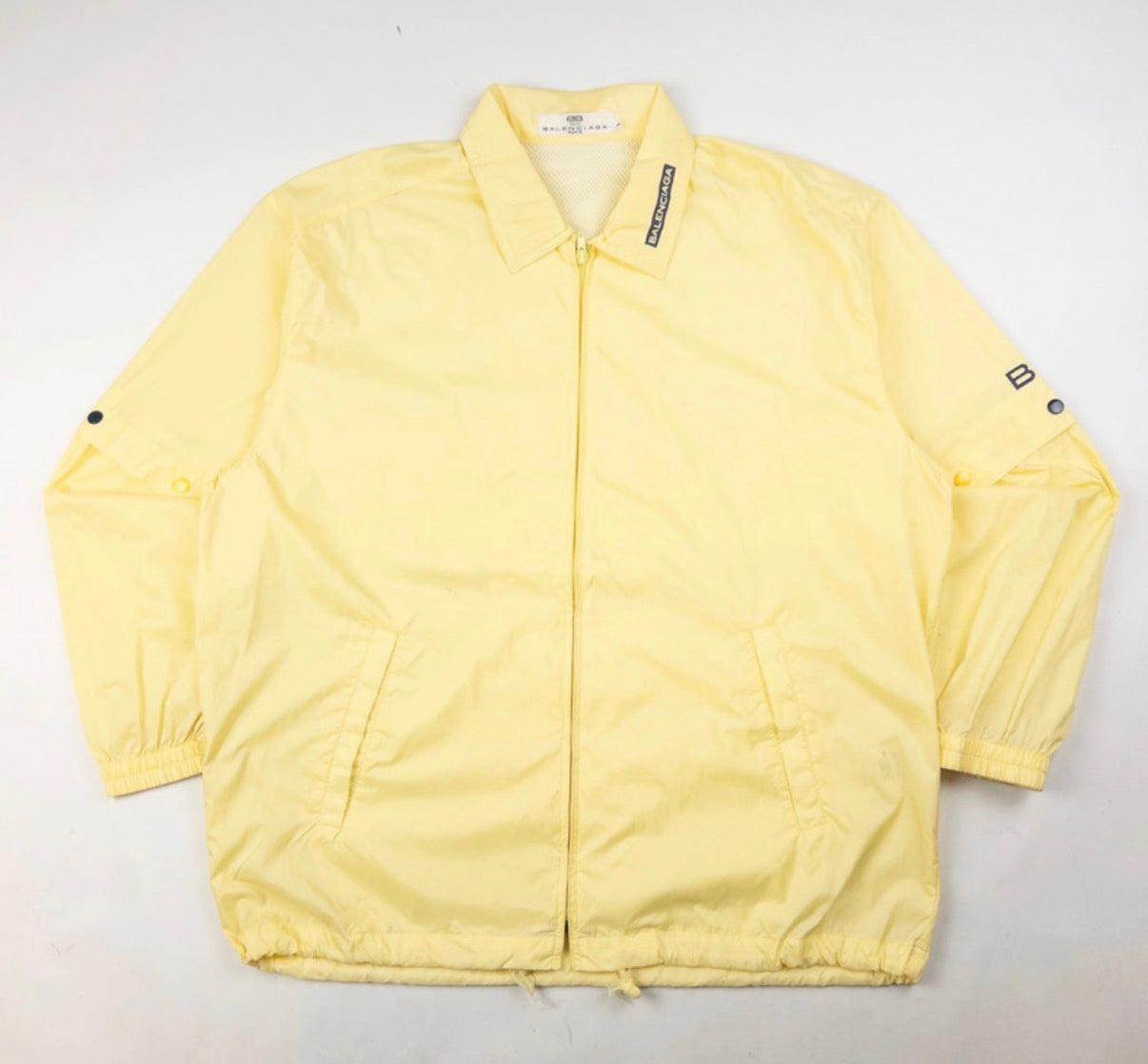 Vintage Balenciaga Golf Removable-Sleeve Lightweight Jacket Size M DBXM0013