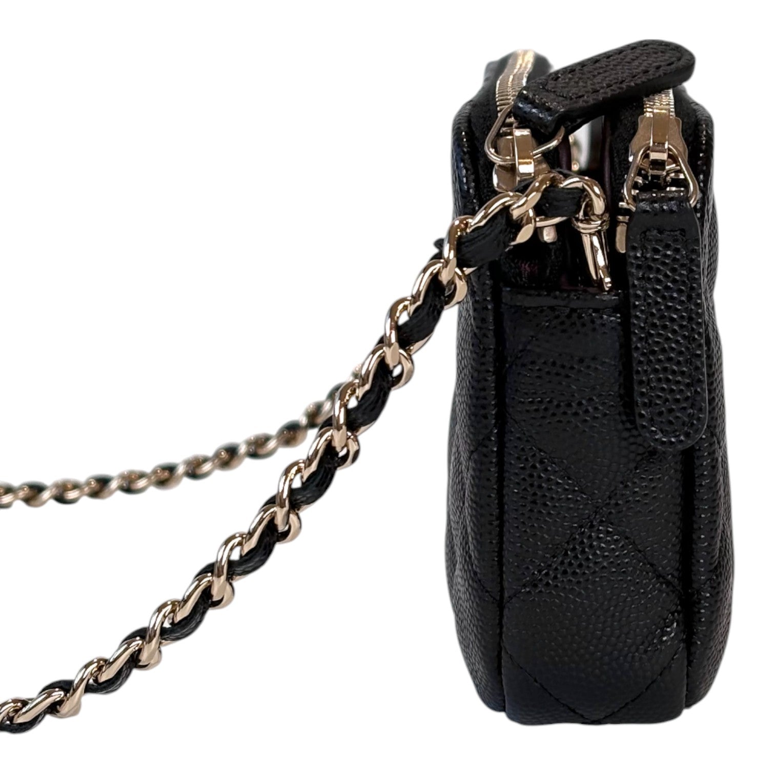 Chanel Classic Flap WOC Black Caviar