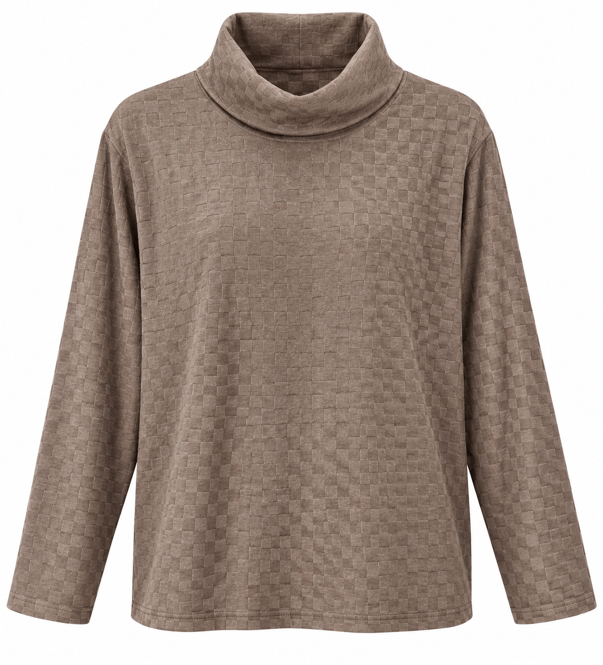 SWEATER DIANE DIAMOND KNIT TAUPE MCL13576