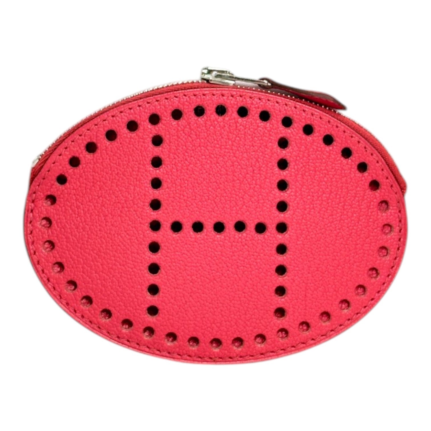 Hermes Pink Evelyne Leather Coin Purse
