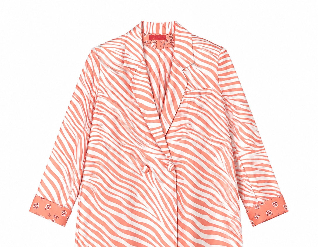 JACKET JUSTIN ZEBRA PINK LINING BANDANA MCL13017