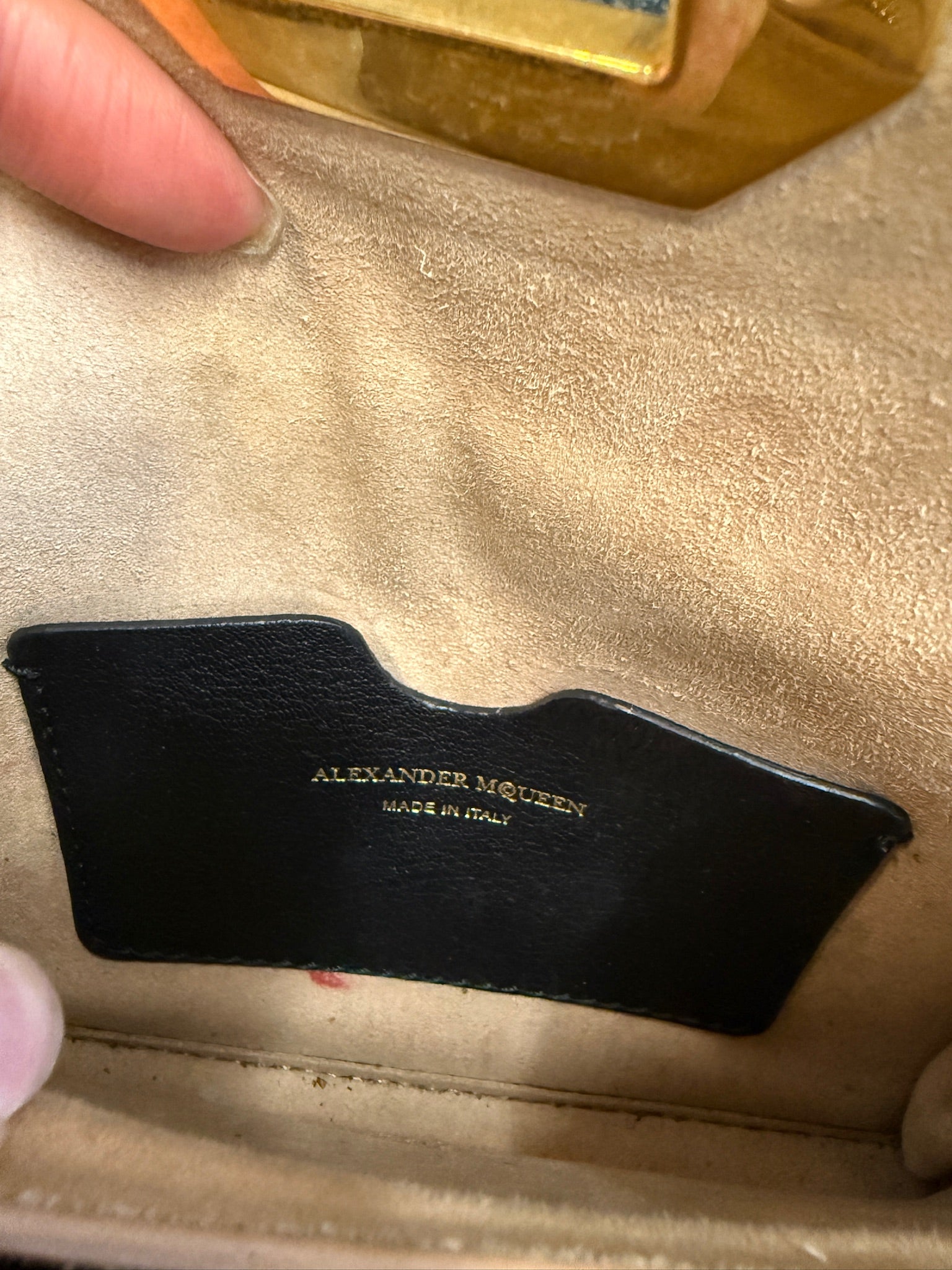 Alexander McQueen Leather Box 16