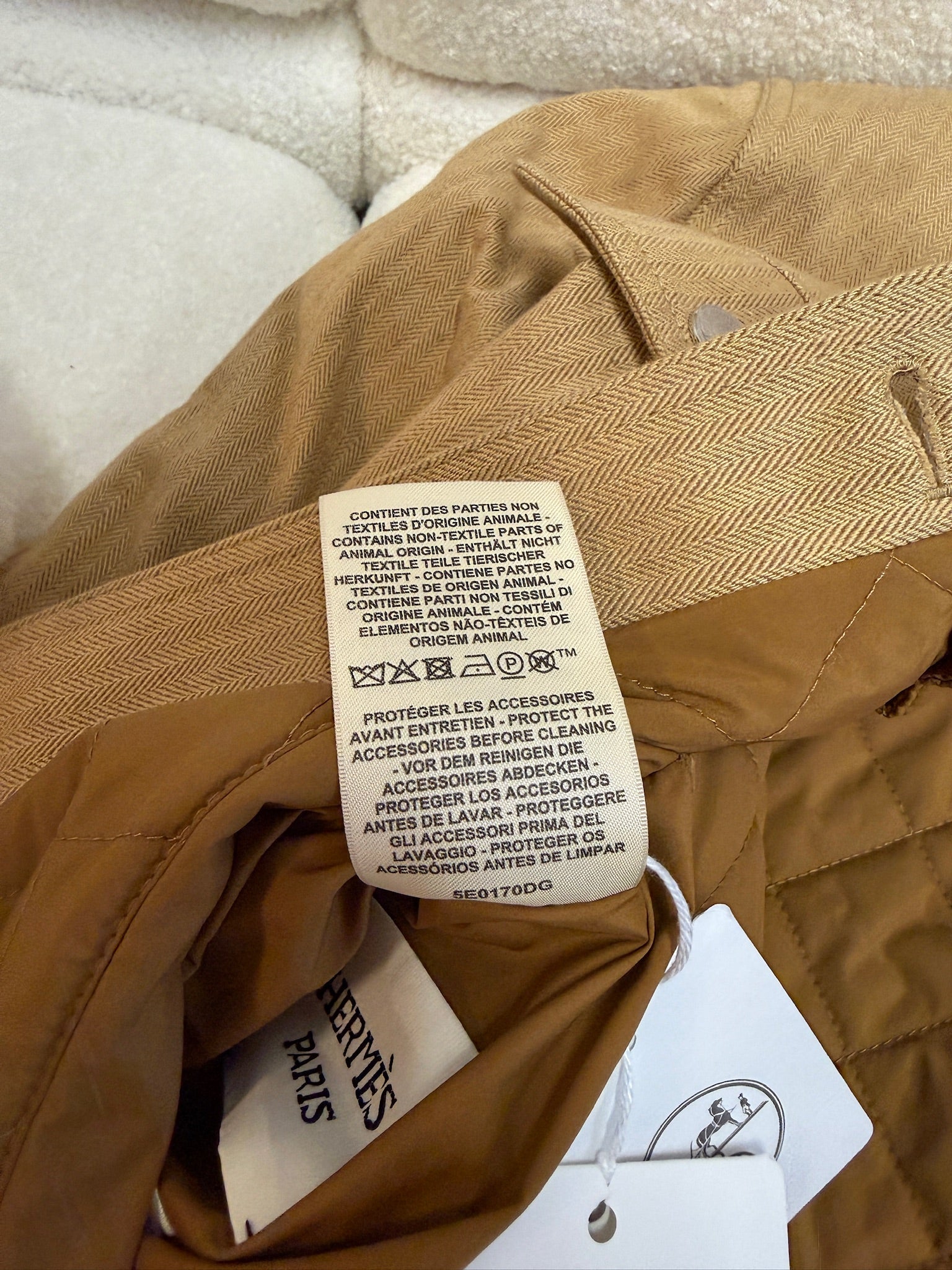 Hermès Reversible Bomber Jacket - Brown
