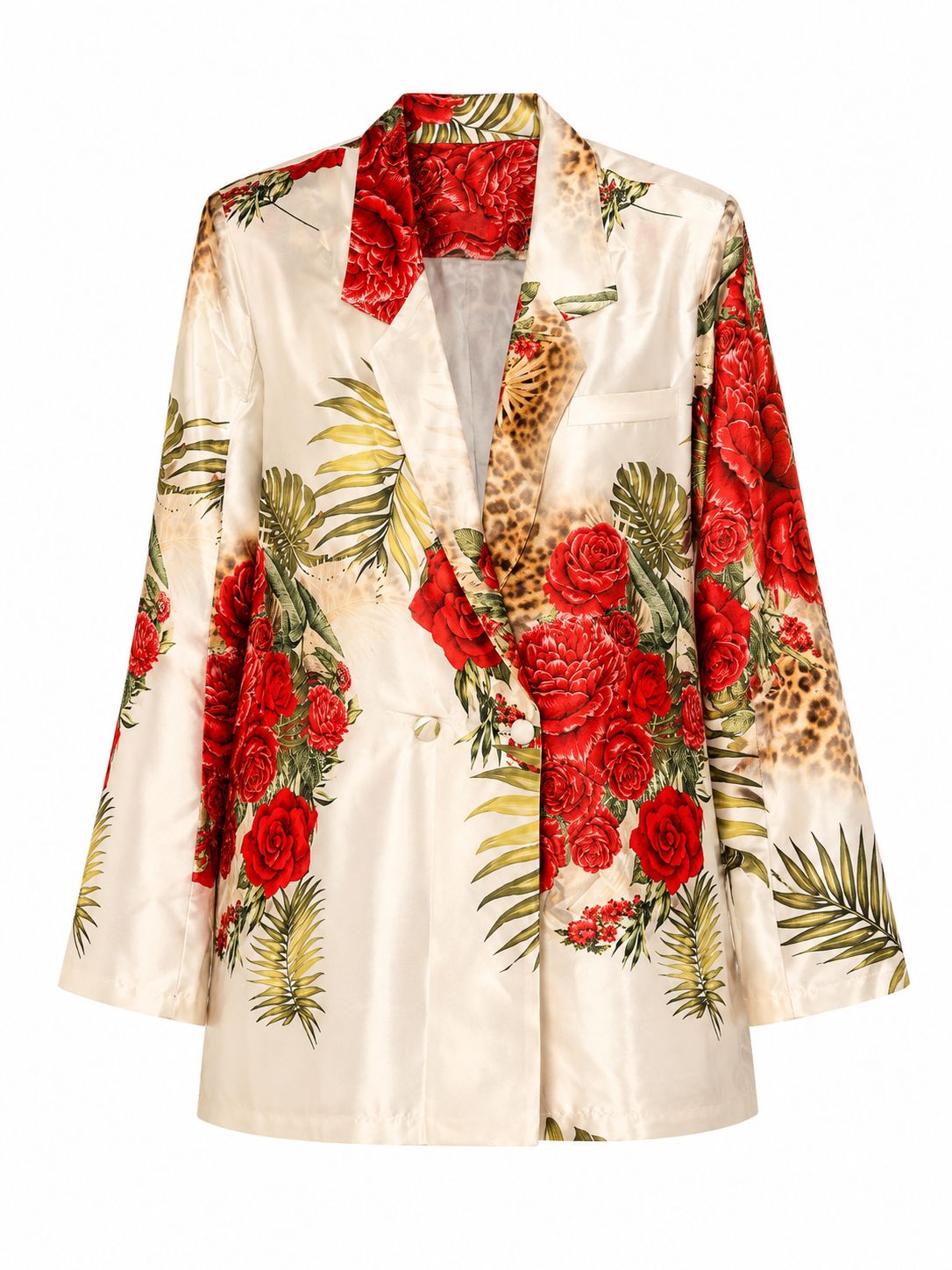 JACKET JULIETTE ROSES LEO OFF WHITE MCL12061
