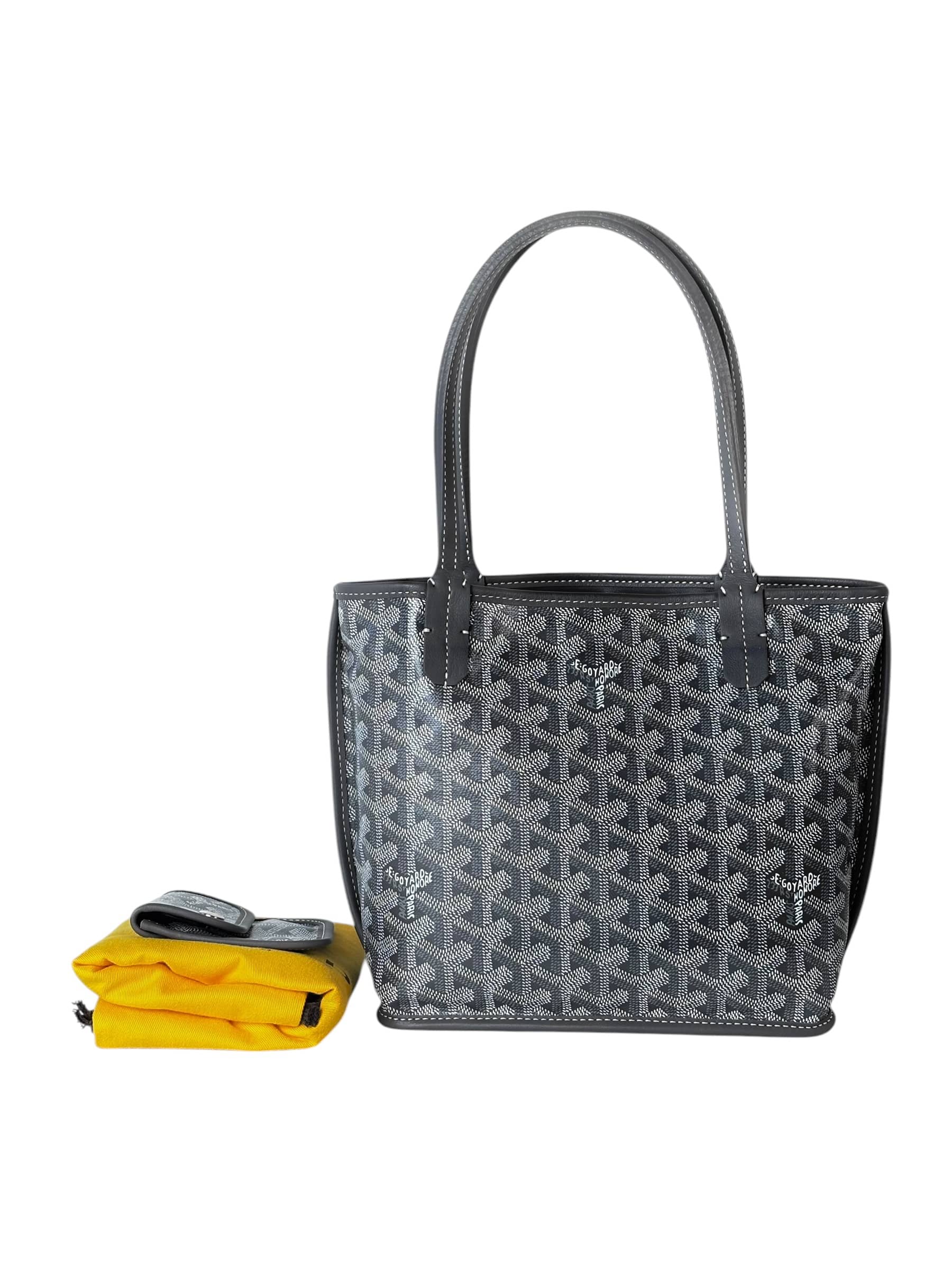 Goyard Mini Grey Tote Bag