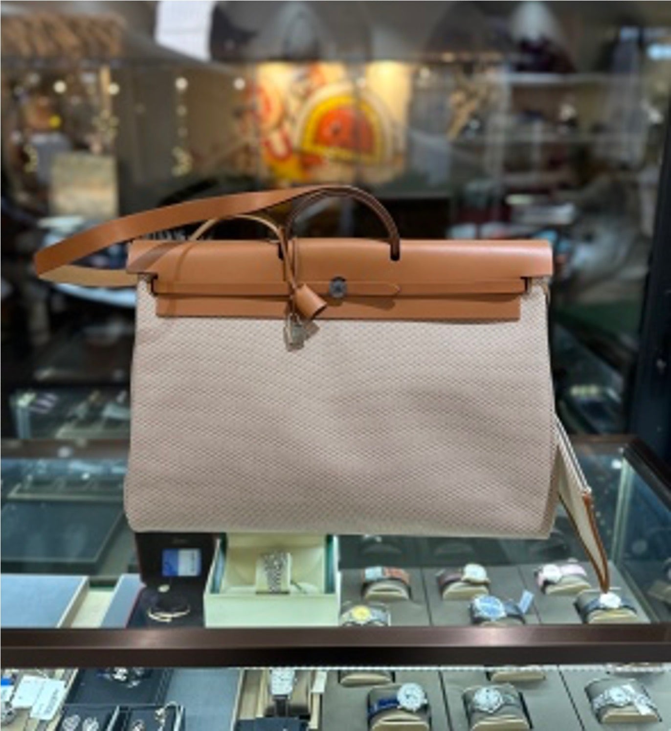 *Hermes Herbag 50 Y-shaped NE512150
