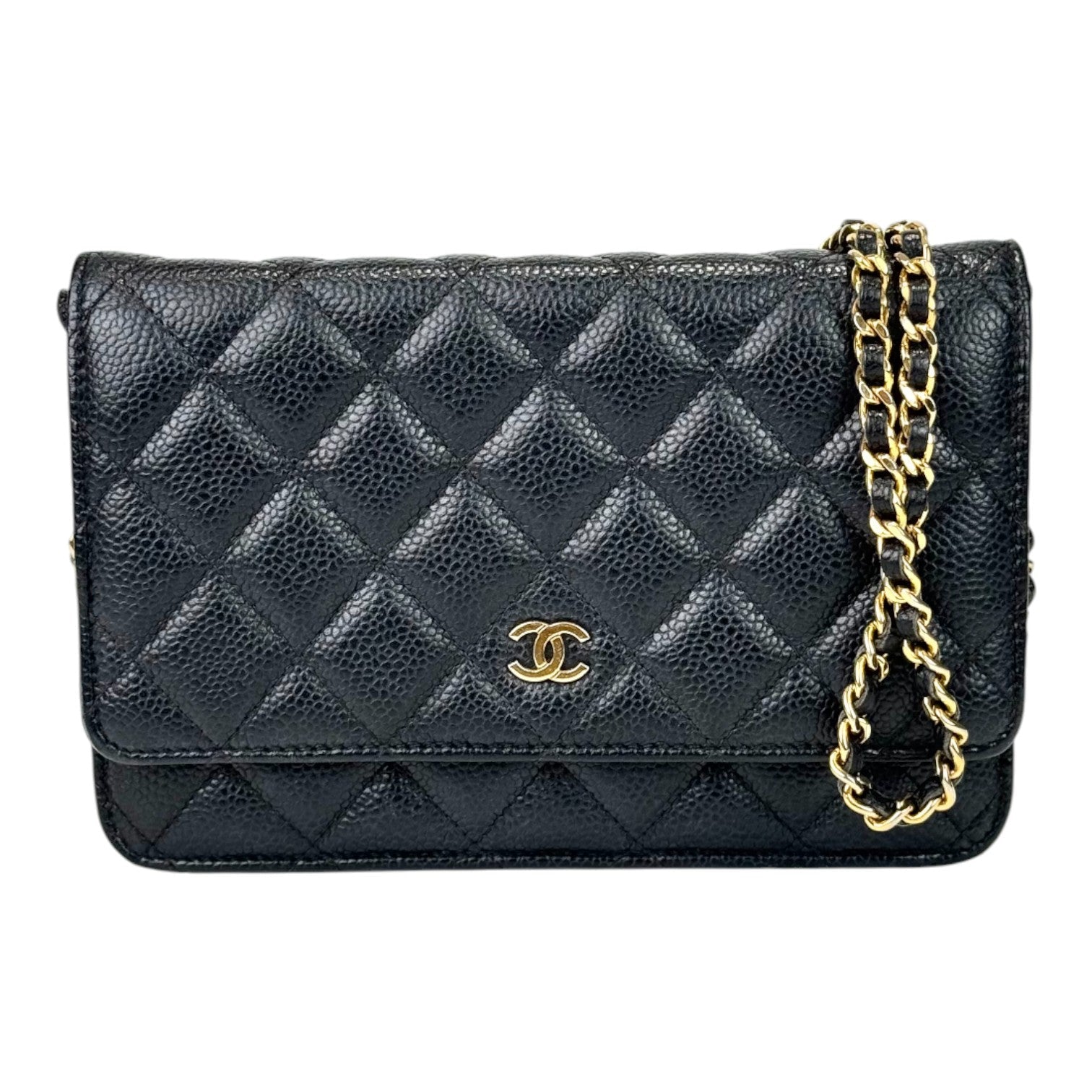 Chanel Black Classic Flap WOC Bag