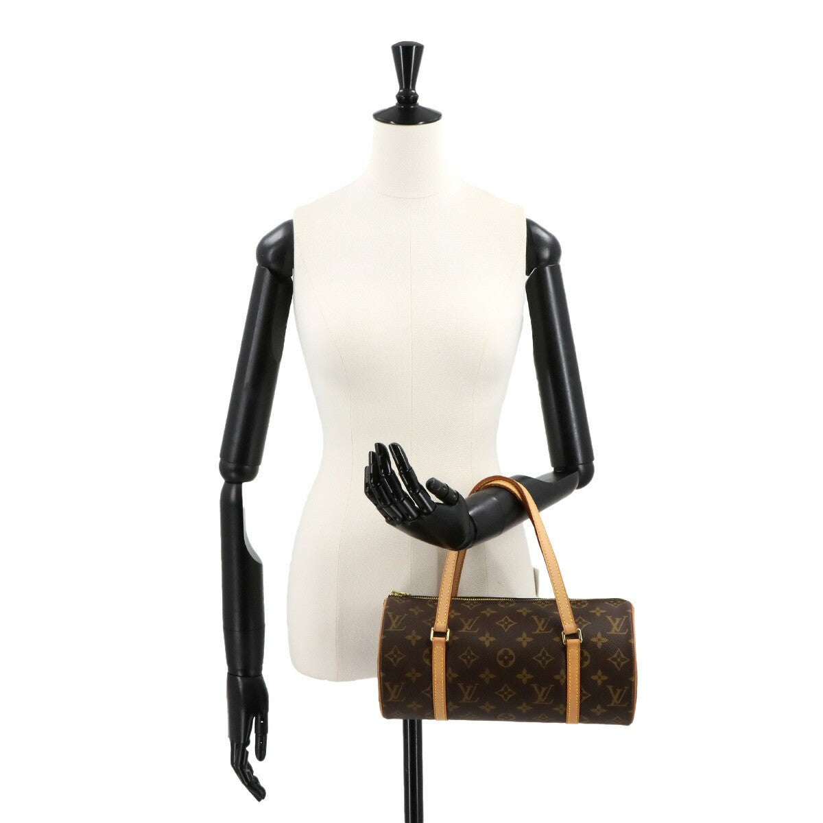 LOUIS VUITTON Monogram Papillon 26 Hand Bag Brown M51386 Purse 902925419