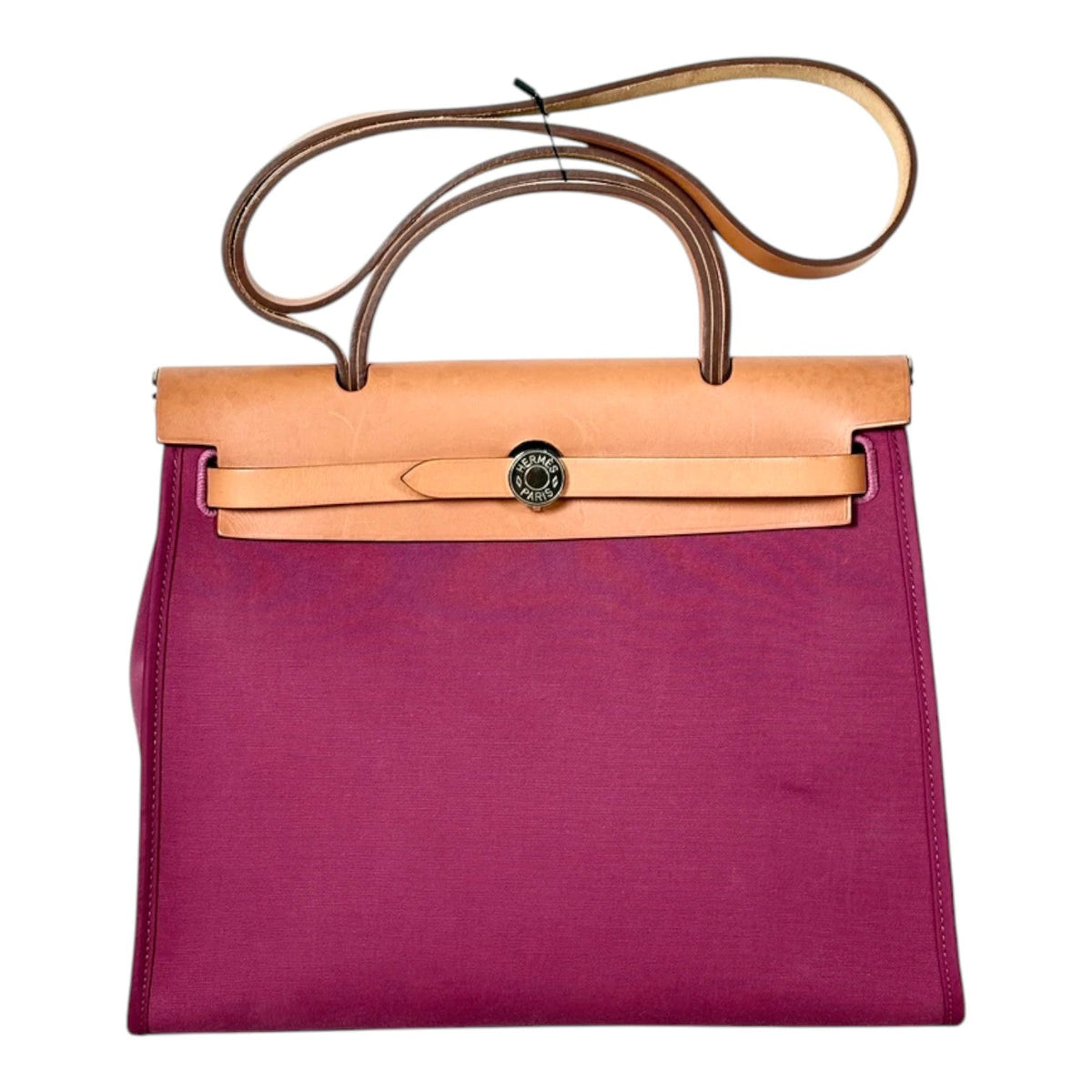 Hermes Pink Herbag Zip 31 Bag