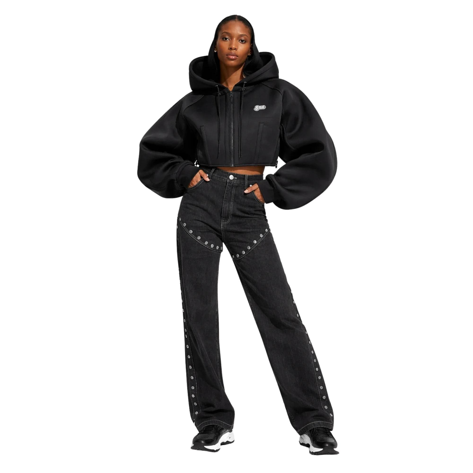 8IGB BEDIVERE ZIP-UP HOODIE JACKET (سترة)