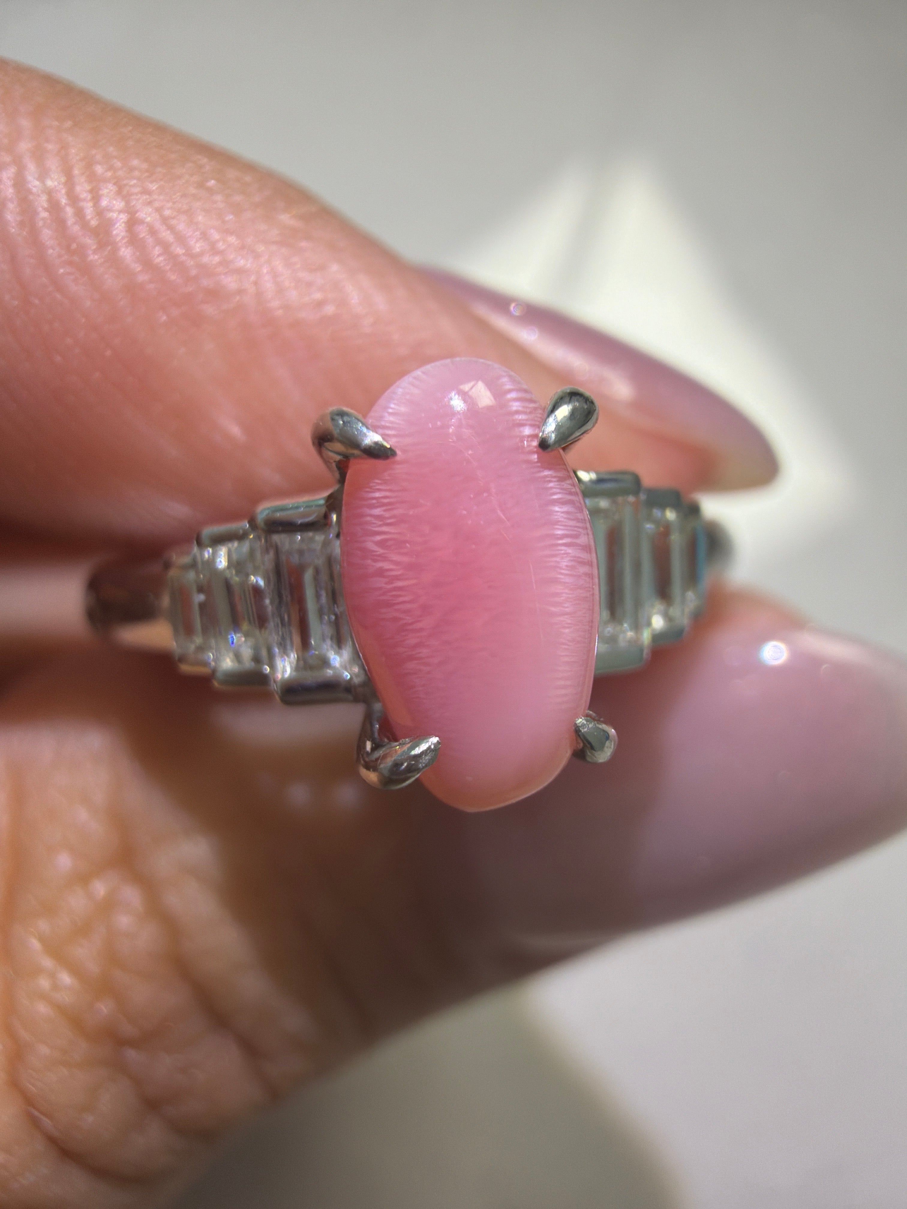 Conch Pearl Ring in PT900, CP1.29ct 3771 JJC0614