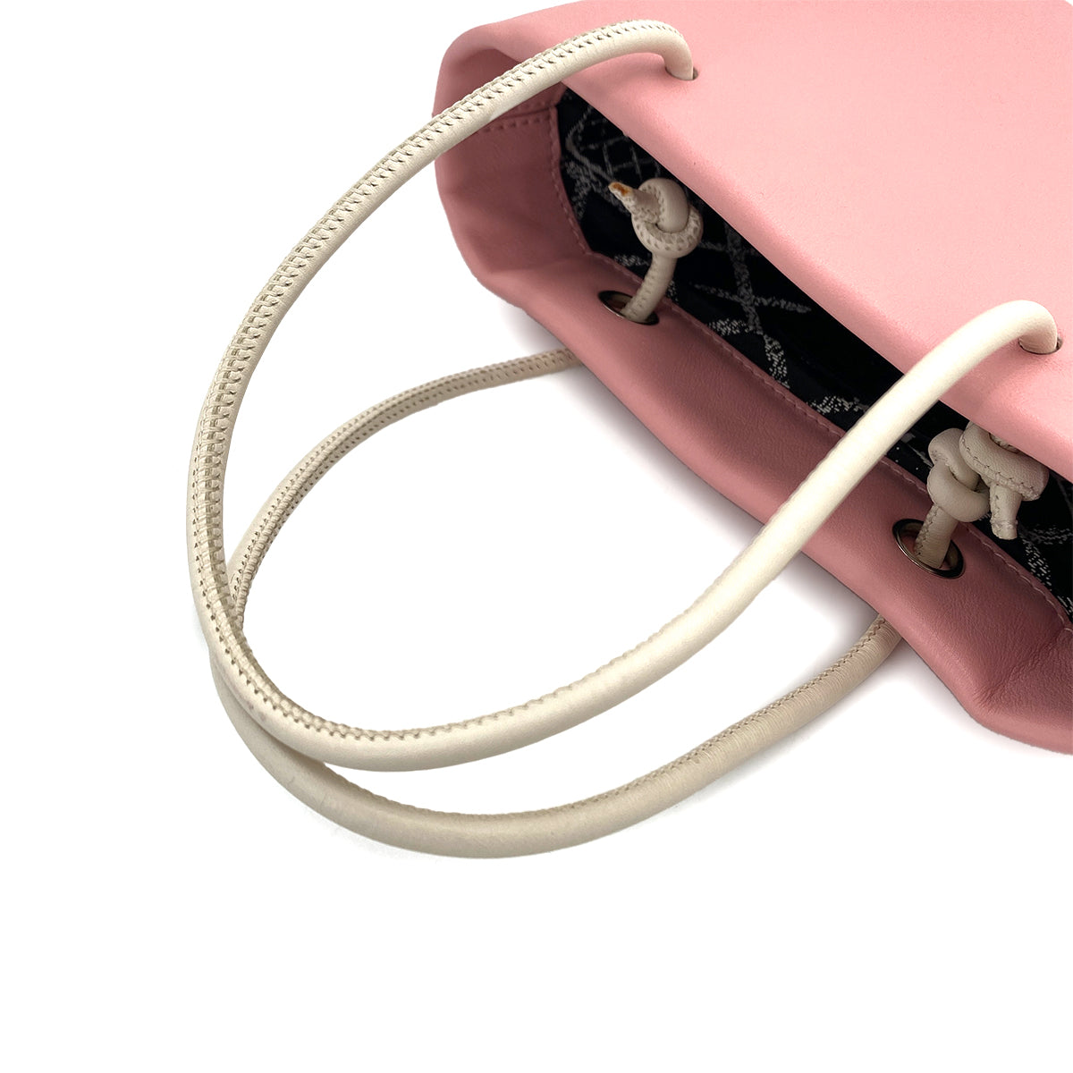 CHANEL VINTAGE ESSENTIAL TOTE BAG PINK CALF LEATHER 90249865