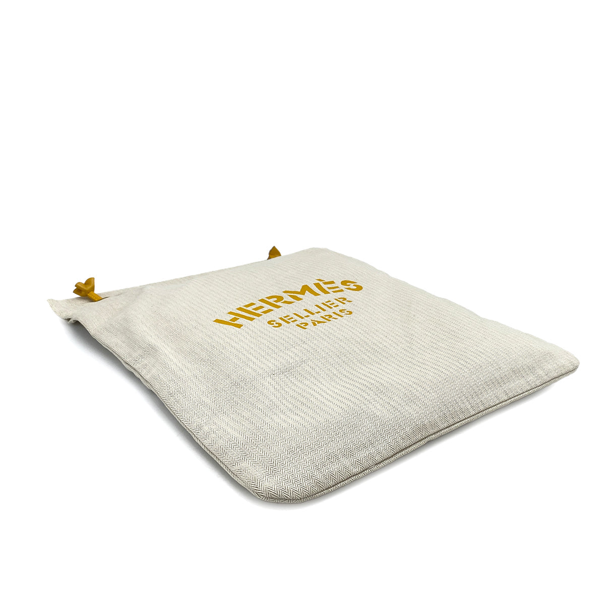 HERMES SAC ALINE GM NATUREL TOILE CHEVRON LEATHER SHOULDER BAG 90250511