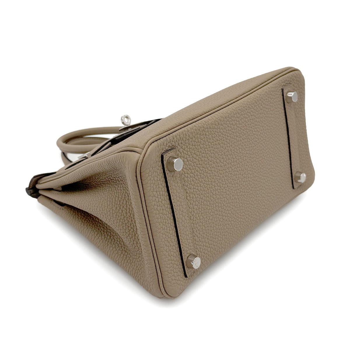 HERMES BIRKIN 25 BEIGE MARFA TOGO HAND BAG B SHW 90267404