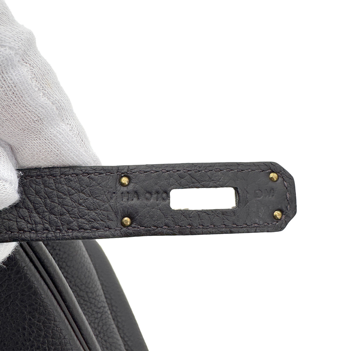 HERMES BIRKIN 30 PRUNOIR TAURILLON CLEMENCE HAND BAG T GHW 90267407