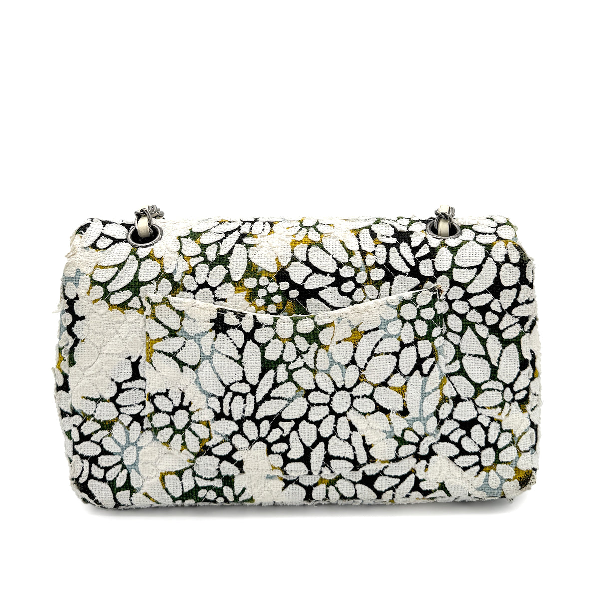 CHANEL CHAIN SHOULDER BAG MULTICOLOR TWEED 90269064