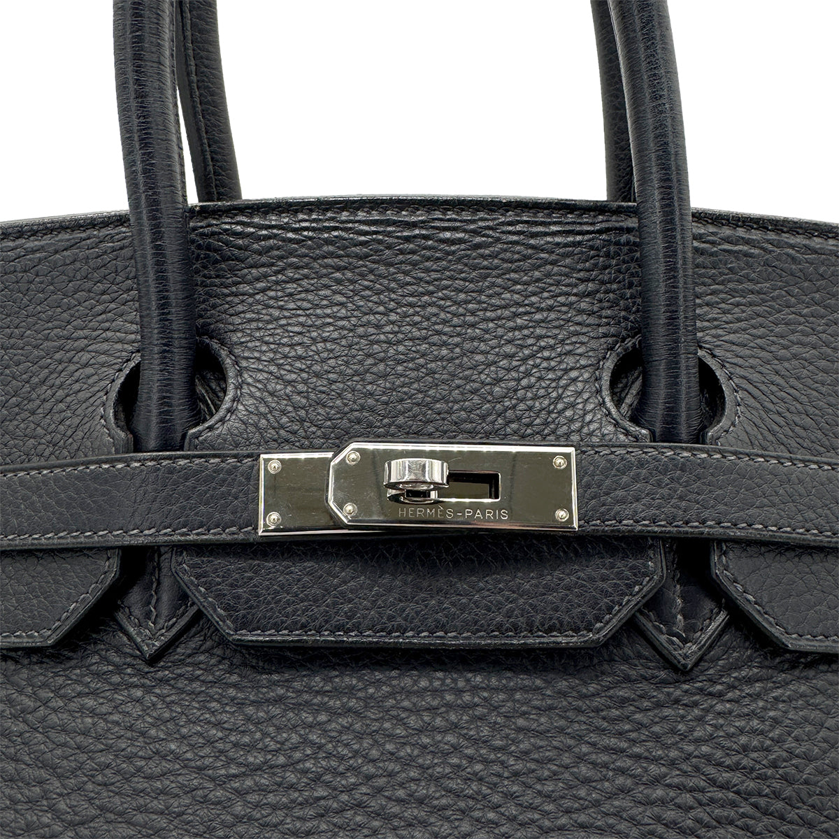 HERMES BIRKIN 35 BLUE INDIGO TOGO HAND BAG □G PALLADIUM HARDWARE 90269180 - PURPOSE