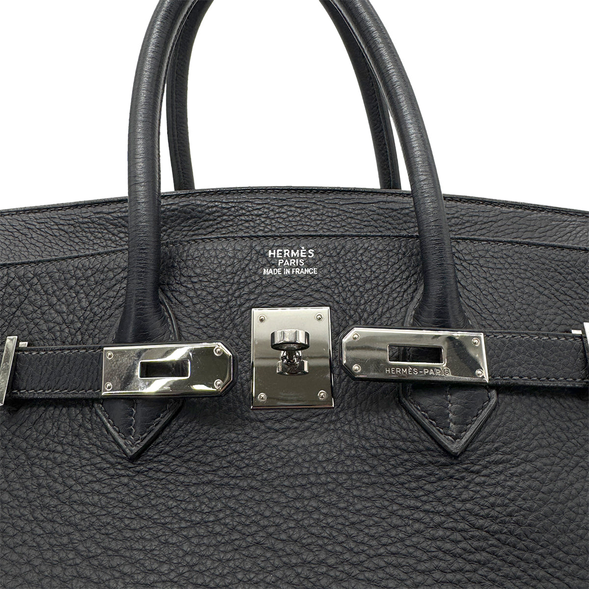 HERMES BIRKIN 35 BLUE INDIGO TOGO HAND BAG □G PALLADIUM HARDWARE 90269180 - PURPOSE