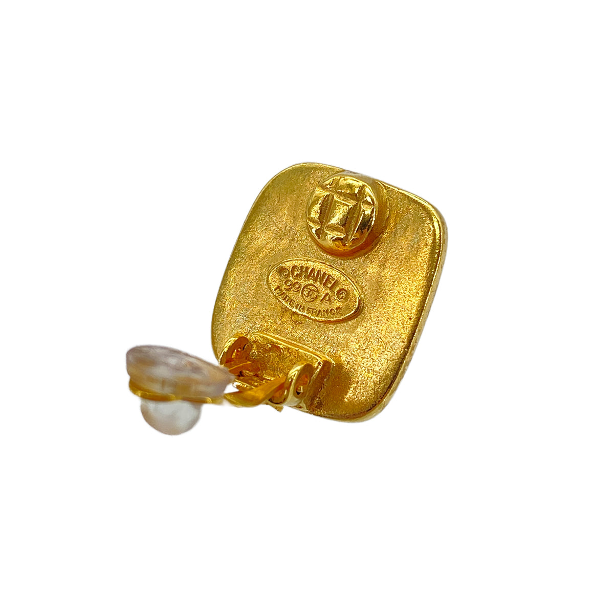 CHANEL VINTAGE EARRINGS GRIPOIX ACCESSORY 99A 90270778 - PURPOSE