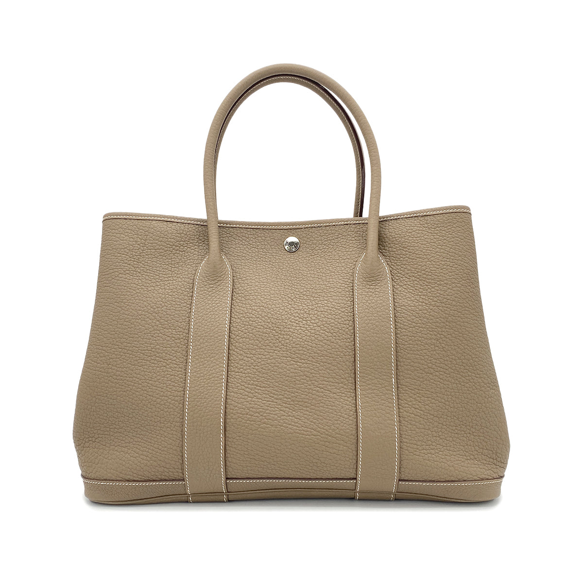 HERMES GARDEN PARTY PM ETOUPE VEAU NEGONDA TOTE BAG □K 90270803 - PURPOSE