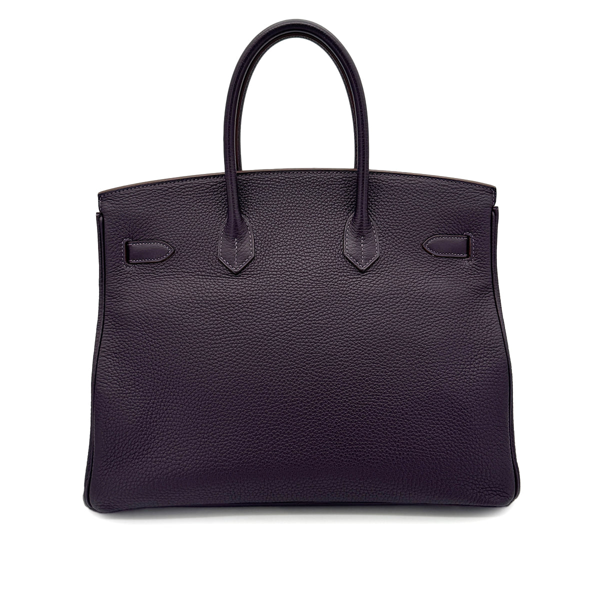 HERMES BIRKIN 35 RAISIN TOGO HAND BAG □P SHW 90272810