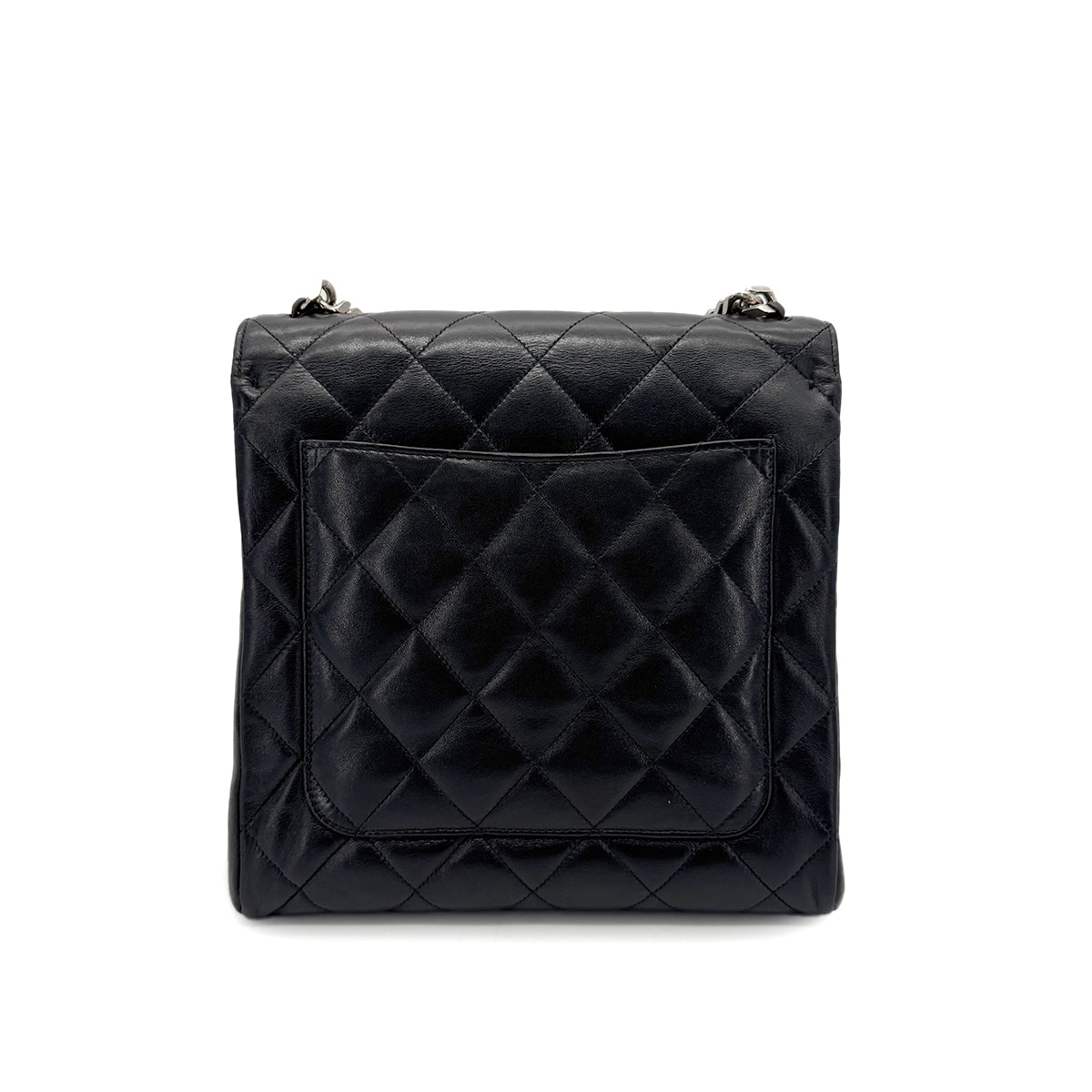 CHANEL VINTAGE MATELASSE CHAIN HAND BAG BLACK LAMB SKIN 90273004 - PURPOSE