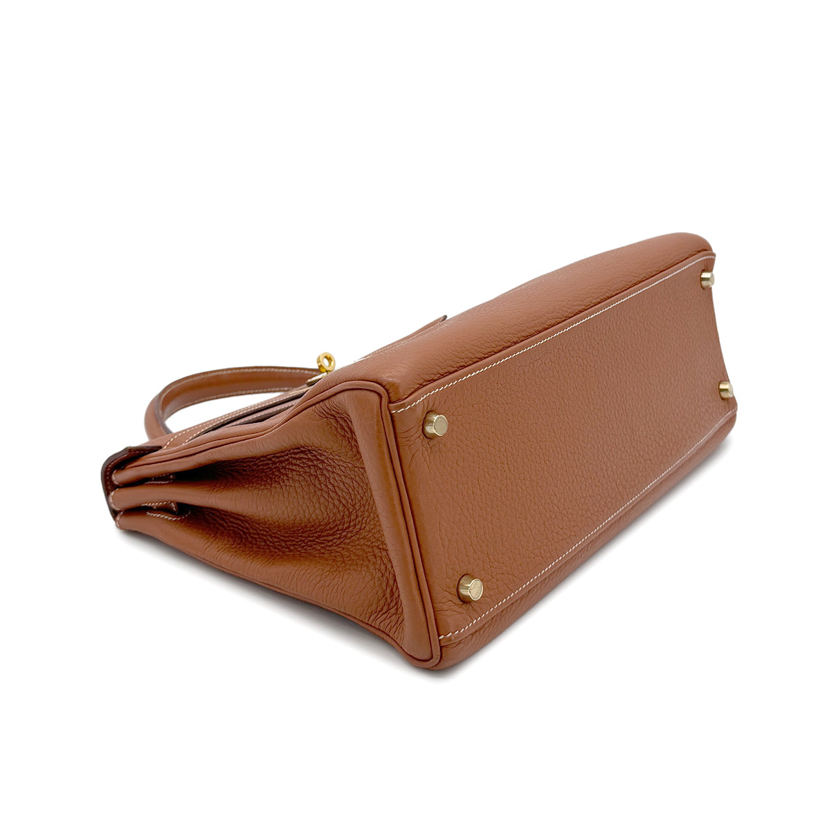 HERMES KELLY 32 RETOURNE ETRUSQUE TAURILLON CLEMENCE HAND SHOULDER BAG □H GHW 90274037