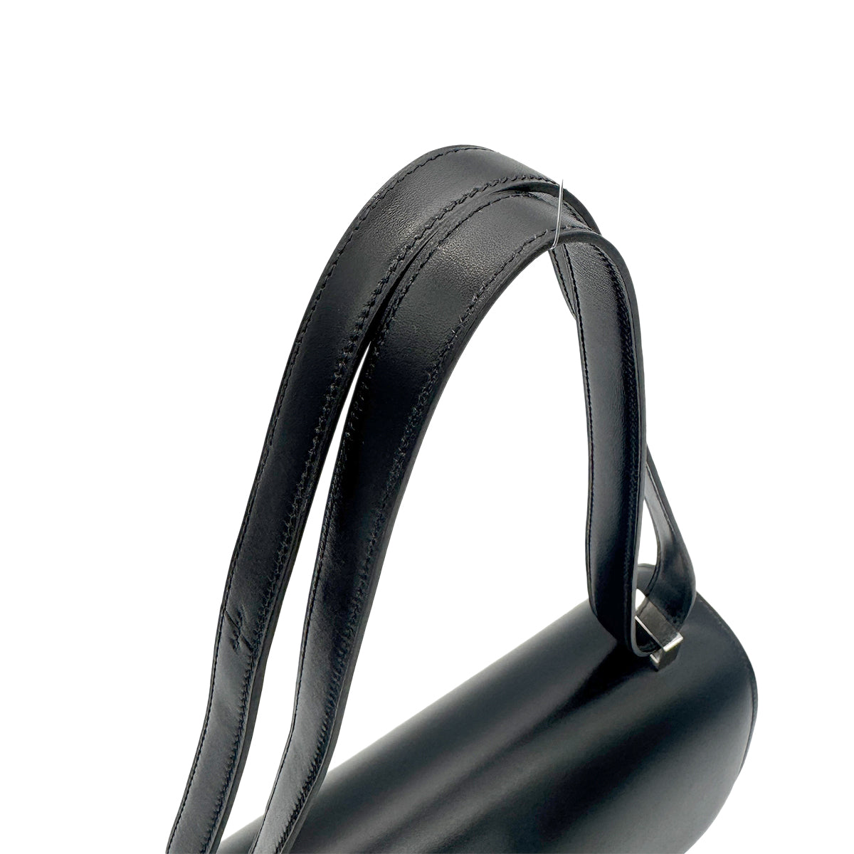 HERMES CONSTANCE 24 BLACK BOXCALF SHOULDER BAG □H SHW 90275780