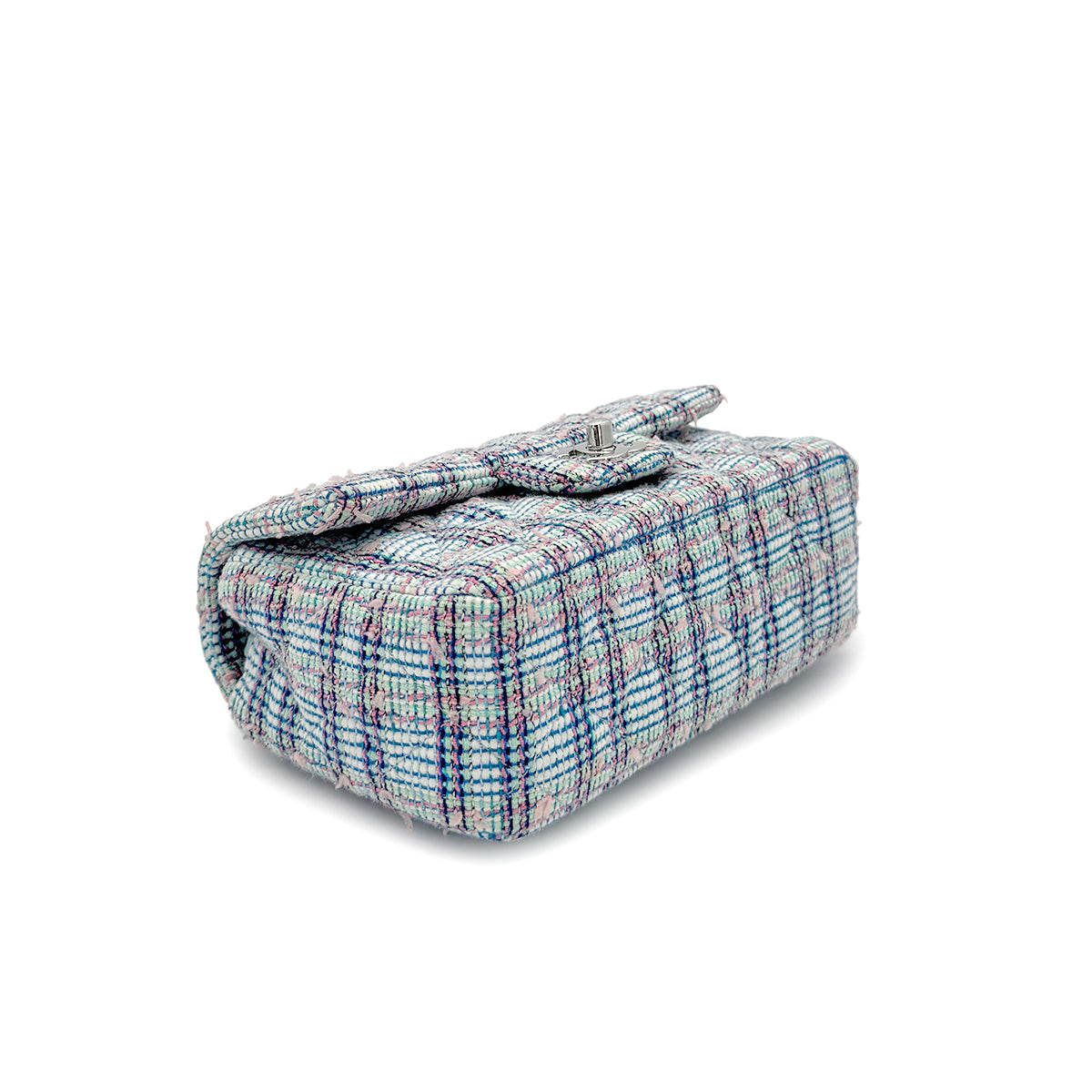 CHANEL MINI MATELASSE CHAIN SHOULDER BAG MULTICOLOR CANVAS 90279782