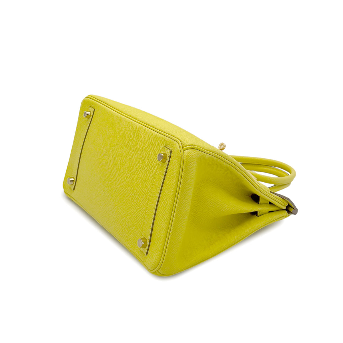 HERMES BIRKIN 30 SOUFRE VEAU EPSOM HAND BAG D GHW 90280527