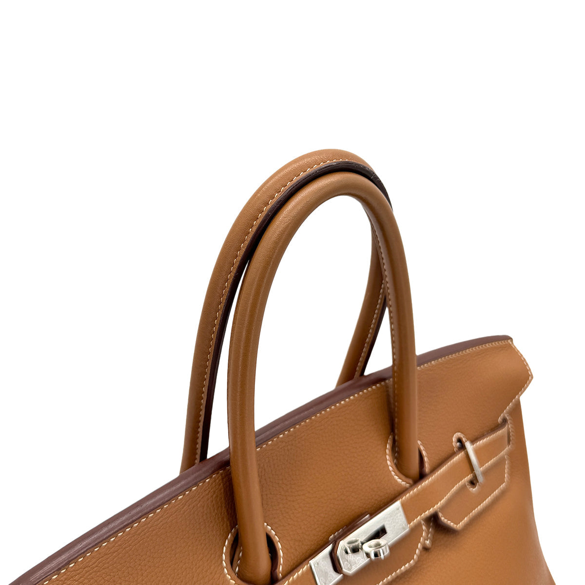 HERMES BIRKIN 35 GOLD TAURILLON CLEMENCE HAND BAG □L GHW 90280531